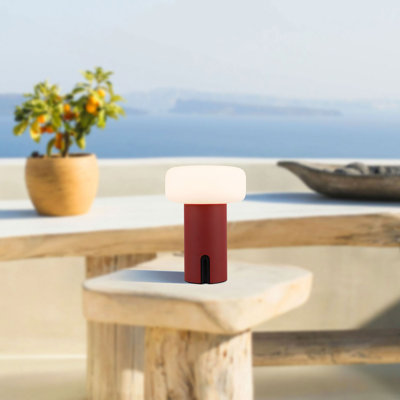 Lampe portable d'extérieur à DEL à intensité variable 8 po Shilo