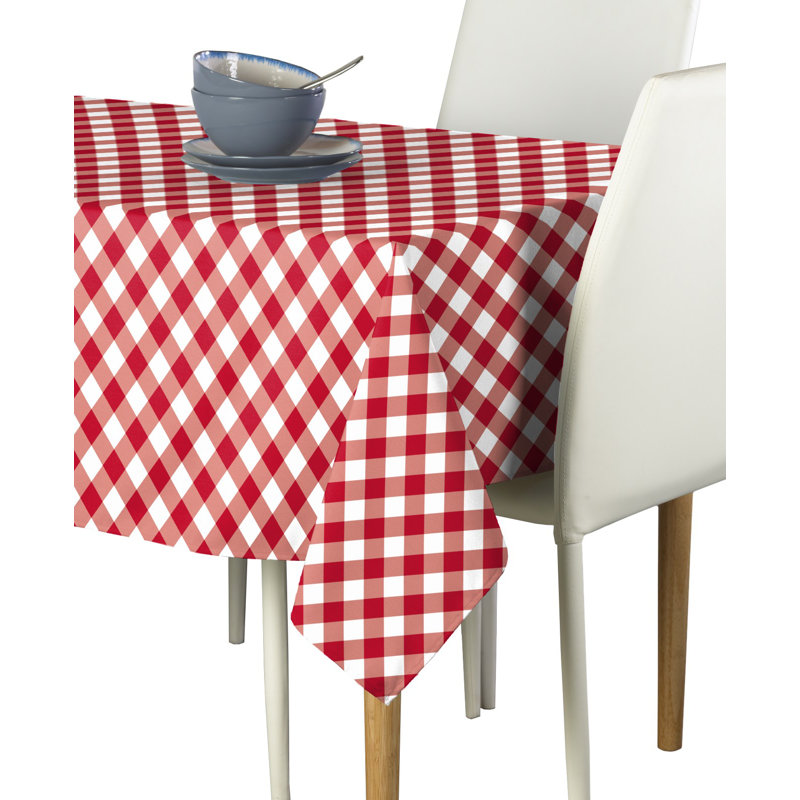 Chansler Gingham Check Tablecloth, 84" x 60"