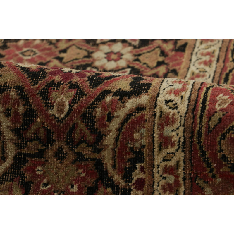 Antique One-of-a-Kind 4'3X6'5 Hand Knotted Area Rug
