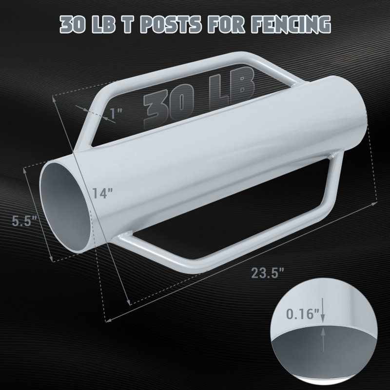 Pilier pour trou de poteau 30 LB