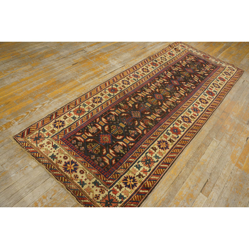 Antique Caucasian - Shirvan Caucasian 1880s Rug
