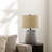 Fieldsboro 22" Grey/Beige Table Lamp