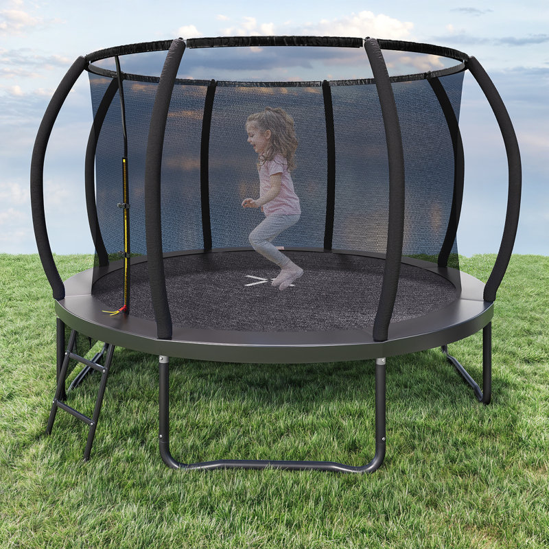 Maxway Furniture 366cm Octagon Backyard Trampoline with Safety Enclosure