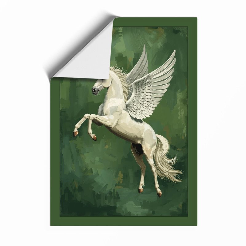 Classical Pegasus Japandi - Print, Unframed, A3 - 42.0 x 29.7 cm