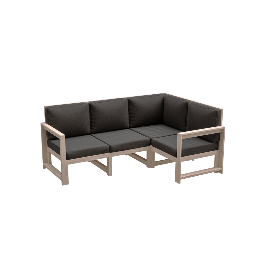 Gartensofa Jaquain mit Kissen