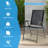 Metal Outdoor Folding Dining Armchair