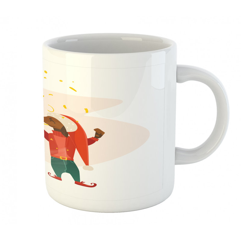 Grande tasse à café teckel
