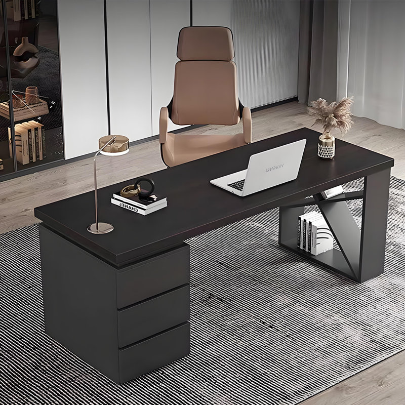 Bureau d'écriture 55,12 po Smoky Color, H 29,92 po x l 55,12 po x P 23,62 po