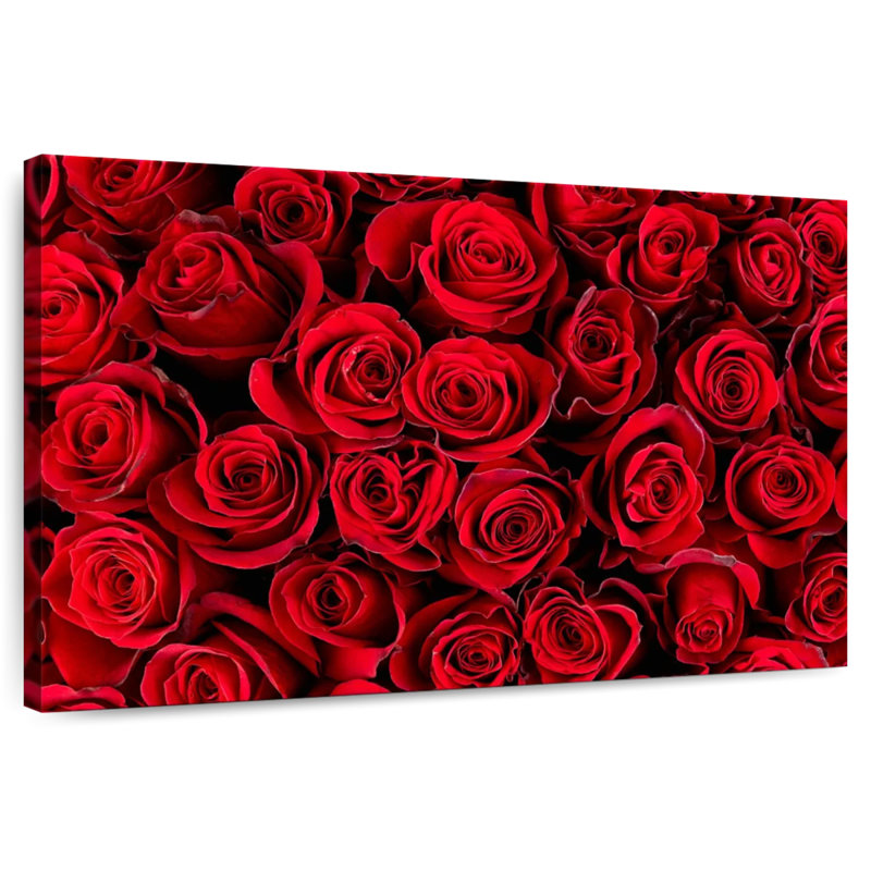 Bouquet de roses rouges Harnek, H 20 po x l 30 po