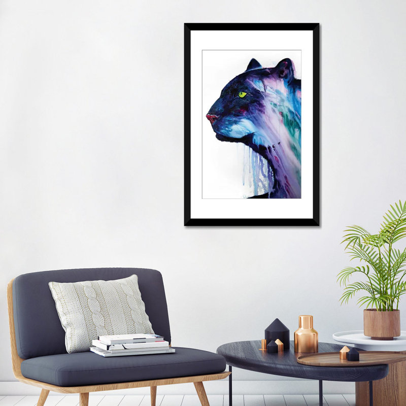 « orpheus » par marc allante, reproduction d’impression sur toile tendue, H 32 po x l 24 po x P 1 po, Blanc