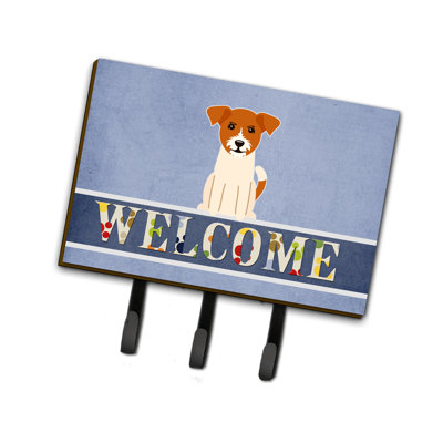 Garde-clef ou porte-clé jack terrier