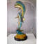 Kirsti Impressive Pair of Dorado Mahi Mahi Fish Bronze Statue Size: 20" x 18" x 42"H