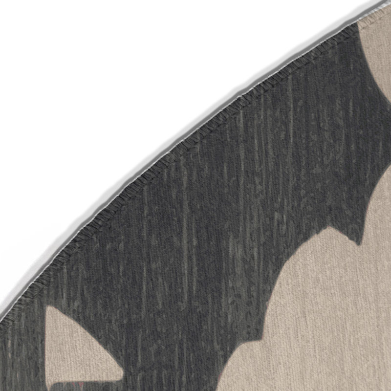 Polished Depth Indoor And Outdoor Area Rug, Round 5'