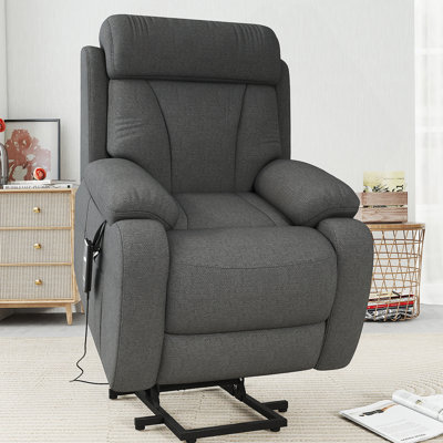 Power Lift Recliner, Lift Chair Recliner With Side Pocket For Small Spaces