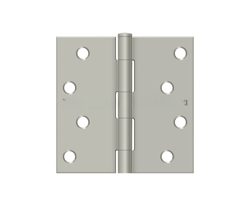 Steel Hinge, Brushed Nickel