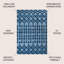 Tapis bleu marine intérieur / extérieur Adalbern-1328044863