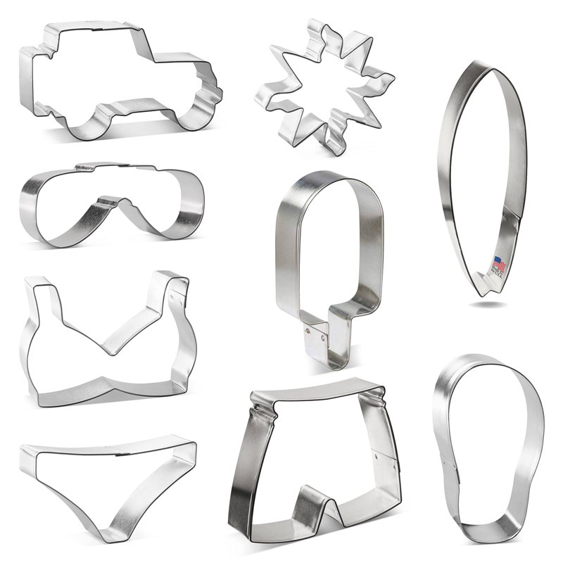 CookieCutter.com 9 -Piece Non-Stick Cookie Cutter