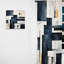 Ahadzi - Rideau Shapes - Rideau abstrait obscurcissant - 1 panneau-107610109
