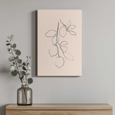 «Minimal Lemons» par Garima Dhawan, reproduction de dessin
