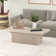 Karyme 48" Wide Rectangular Coffee Table
