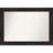 Furniture Espresso Bathroom Vanity Non-Beveled Wall Mirror-459971663