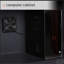 Armoire industrielle industrielle en métal pour PC portable