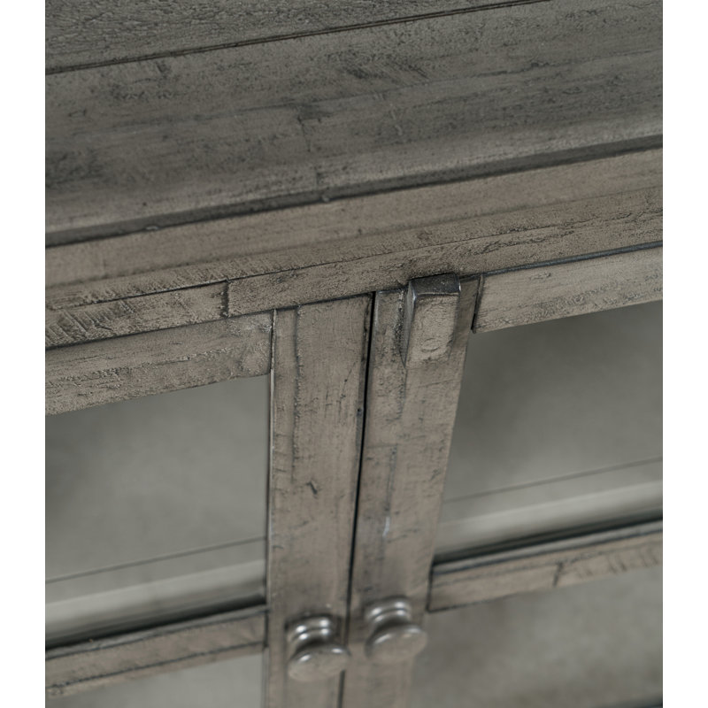 Kelvin 54" Acacia Solid Wood Sideboard, Stone