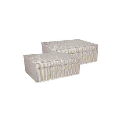 Ensemble de bacs de rangement en tissu