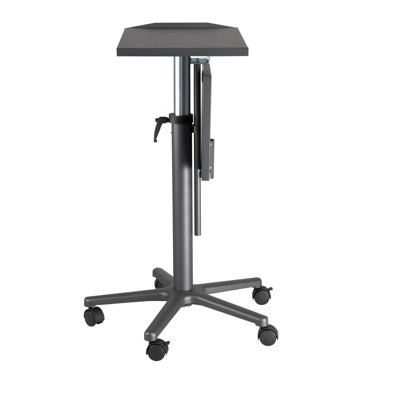 120cm H x 35cm W Laptop Cart with Wheels