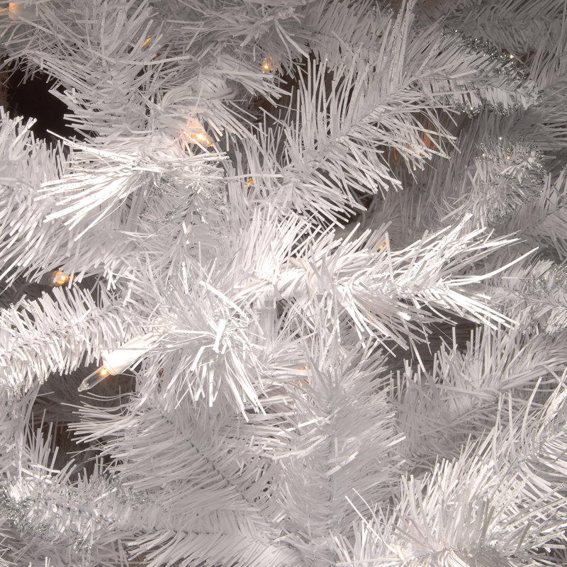 Winchester White 6.5' Fir Artificial Christmas Tree, 4.5'