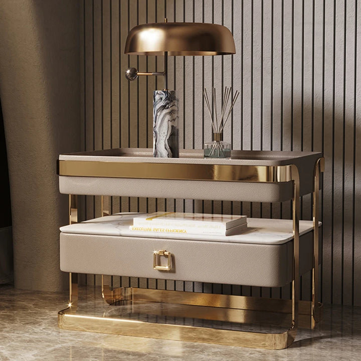 Asmarina 21.65cm W Bedside Table