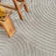Milaim In- & Outdoor Scandi Modern Boho Grey Area Rug-1932893914