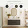 Valencia 40" Wall Mount Single Sink Bathroom Vanity Base Only (Top and Sink Not Included)