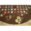 Tapis crocheté ovale American