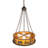 Ella-Mai 4 - Light Dimmable Drum Chandelier