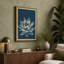 Lotus in Teal Botanical - Wrapped Canvas-1268253977-1268253983