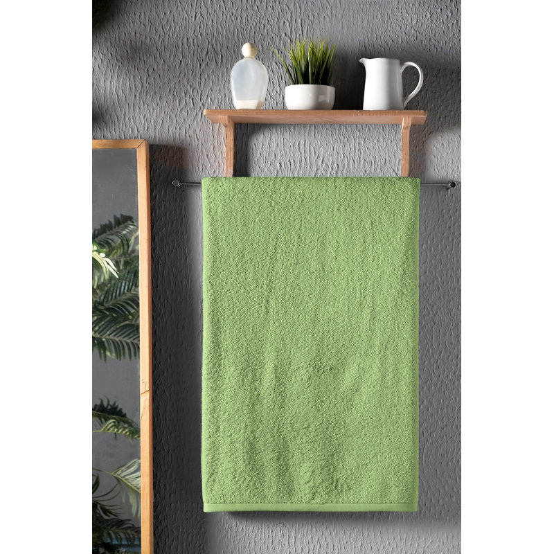 Midweight Bath Sheet, Green