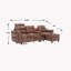 Canapé rembourré 88,98 po Gevena-1022398507