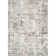 Modern Abstract Non Slip Washable Area Rug(Brown)