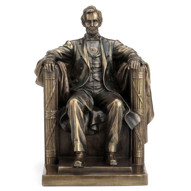 Résine en polyester 9,45 po Abraham Lincoln