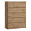 Hosia 83cm W 5 - Drawer Chest of Drawers-121647198