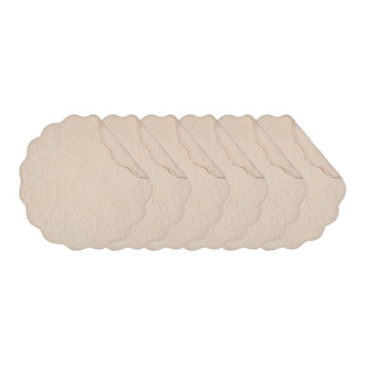 Ensemble de 6 napperons Christiana