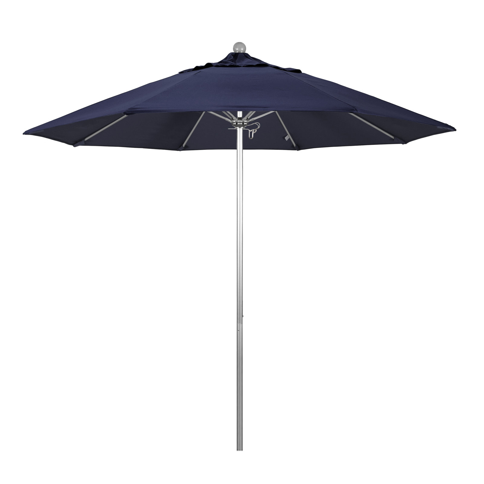 Hibo 9' Sunbrella® Umbrella, Canvas Navy Sunbrella® Canvas
