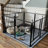 Metal Dog Exercise Playpen (8 Panels)-78635531-87175558