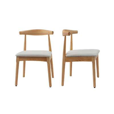 Chaise d'appoint en bois massif 