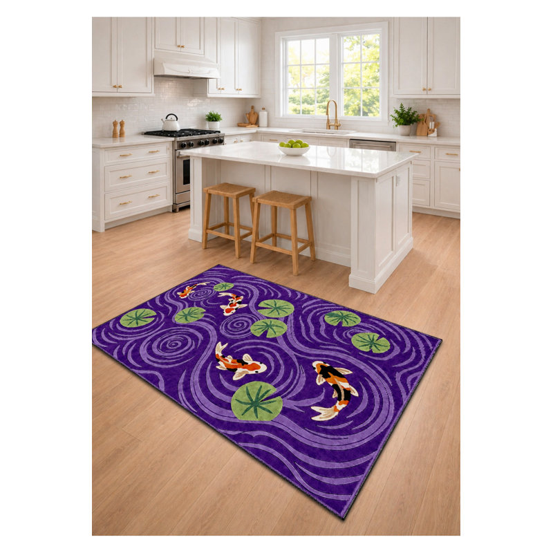 Tapis tissé à la crème Mosso, 2' x 2'11"