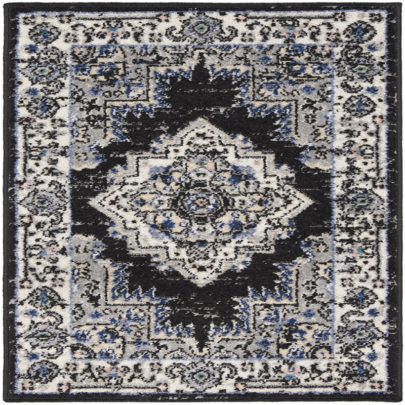 Abbate Oriental Indoor Rug, Rectangle 1'10" x 2'10"