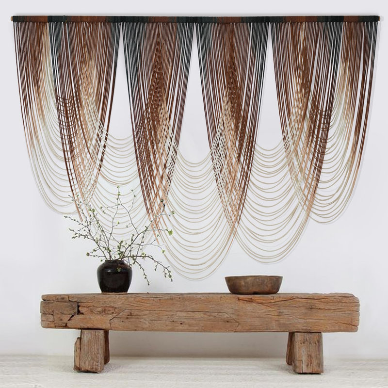 Large Macrame Wall Hanging, Brown