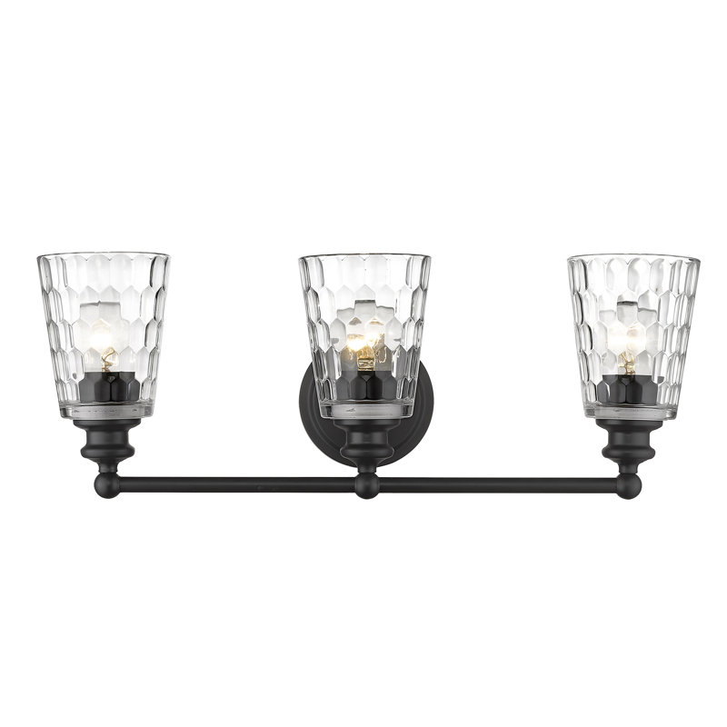 Fantine 3 - Light Dimmable Vanity Light, Matte Black