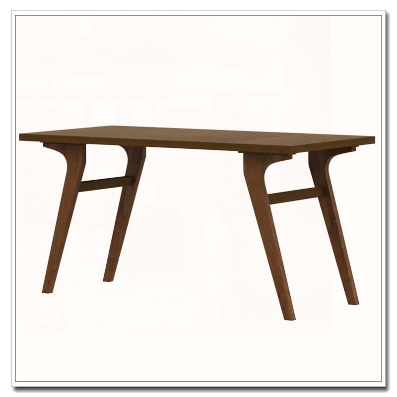 Table 2 en 1, table basse Transformer, table 2 en 1, table de salle à manger extensible, Walnut